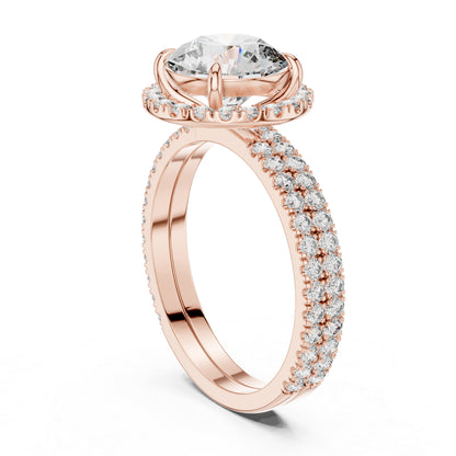 Women’s Everyday Round Lab-Grown Diamond Ring in 14K Yellow Gold - Pure Carat