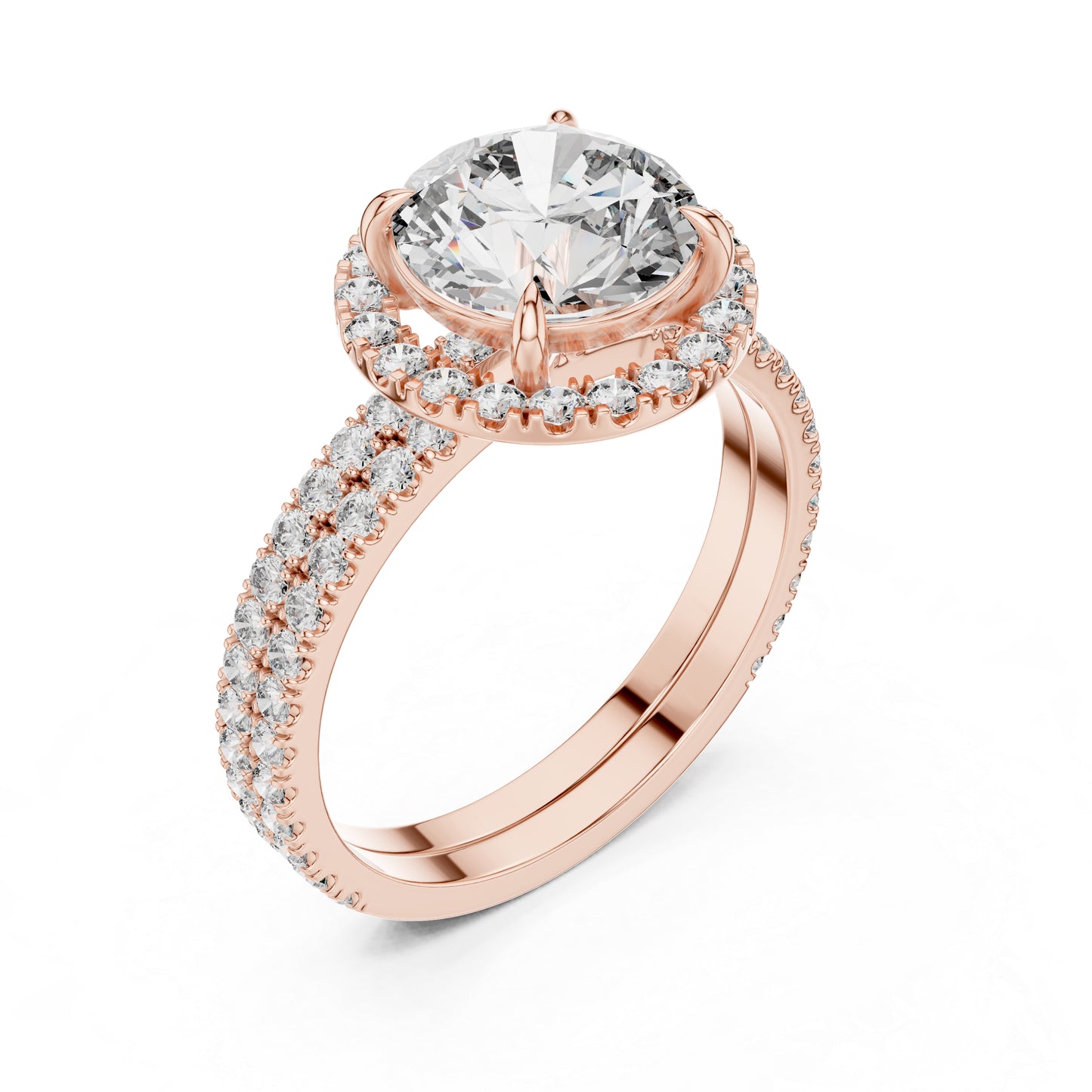 Women’s Everyday Round Lab-Grown Diamond Ring in 14K Yellow Gold - Pure Carat