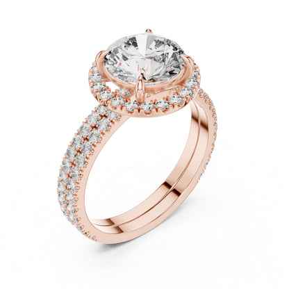 Women’s Everyday Round Lab-Grown Diamond Ring in 14K Yellow Gold - Pure Carat