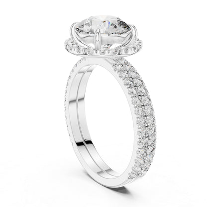 Women’s Everyday Round Lab-Grown Diamond Ring in 14K Yellow Gold - Pure Carat