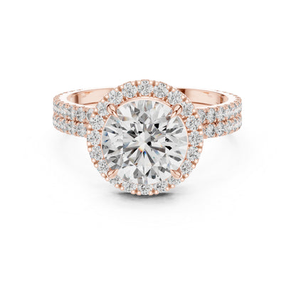 Women’s Everyday Round Lab-Grown Diamond Ring in 14K Yellow Gold - Pure Carat