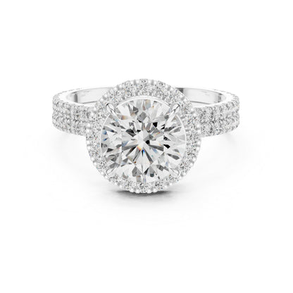 Women’s Everyday Round Lab-Grown Diamond Ring in 14K Yellow Gold - Pure Carat