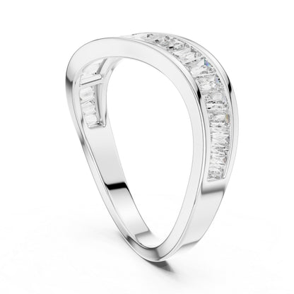 Pure Carat 18K Yellow Gold Bug Cut Lab-Grown Diamond Ring – Women’s Office Jewellery