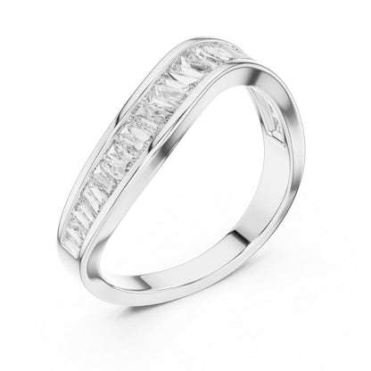 Pure Carat 18K Yellow Gold Bug Cut Lab-Grown Diamond Ring – Women’s Office Jewellery