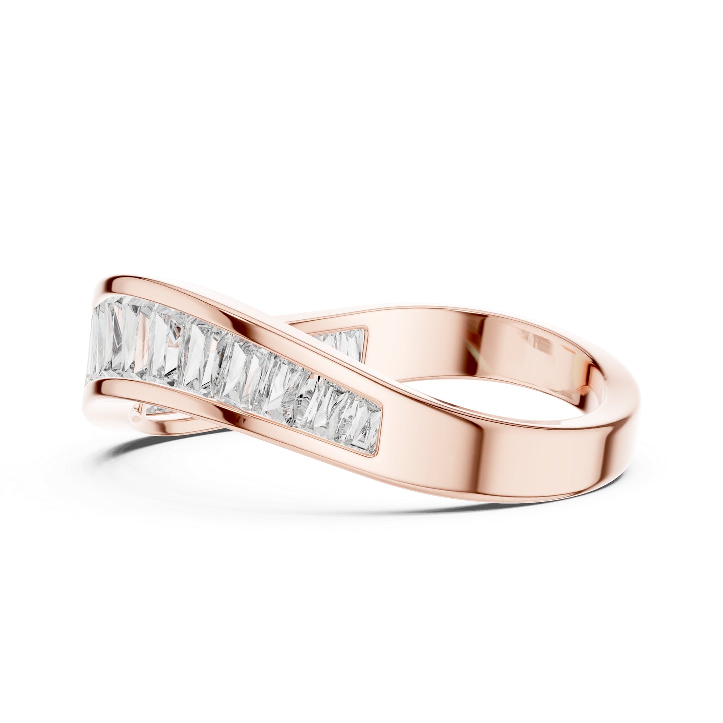 Pure Carat 18K Yellow Gold Bug Cut Lab-Grown Diamond Ring – Women’s Office Jewellery