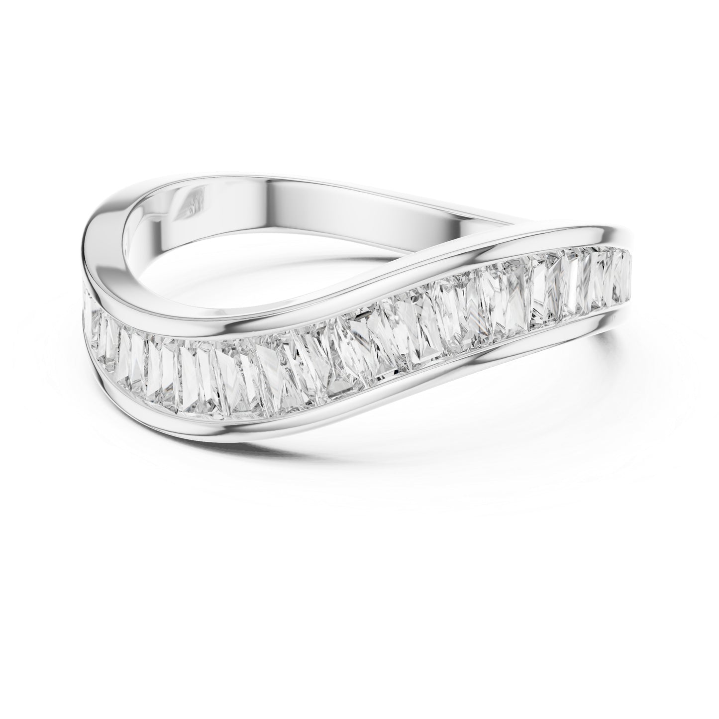Pure Carat 18K Yellow Gold Bug Cut Lab-Grown Diamond Ring – Women’s Office Jewellery
