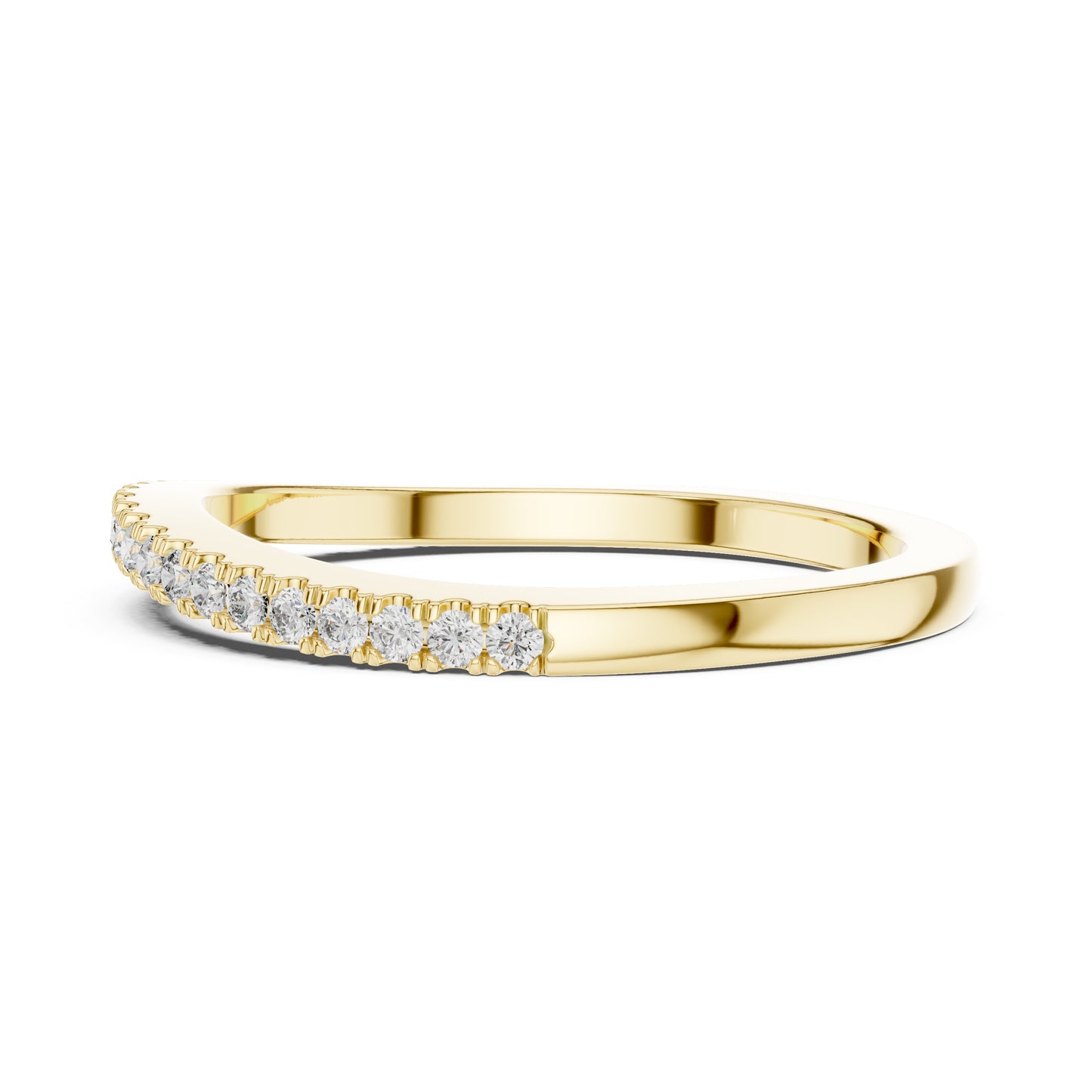 18K Rose Gold Round Lab-Grown Diamond Ring for Women - Wedding Jewellery - Pure Carat