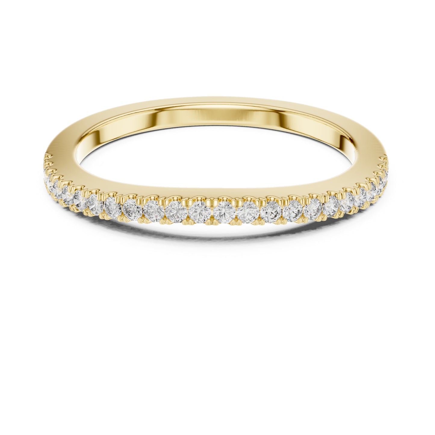 18K Rose Gold Round Lab-Grown Diamond Ring for Women - Wedding Jewellery - Pure Carat
