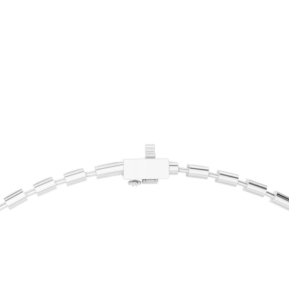 14k Yellow Gold Emerald Lab-Grown Diamond Engagement Necklace for Women | Pure Carat