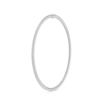 18k Yellow Gold Marquise Lab-Grown Diamond Everyday Wear Necklace for Women | Pure Carat