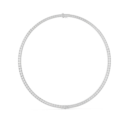 14k Yellow Gold Emerald Lab-Grown Diamond Office Wear Necklace for Women | Pure Carat