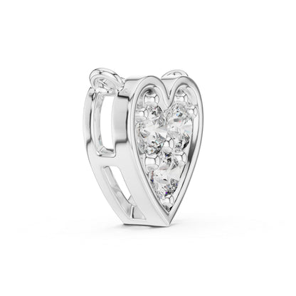 Pure Carat 18K Yellow Gold Pendant with Round Lab-Grown Diamond - Wedding Collection