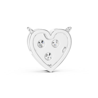 Pure Carat 18K Yellow Gold Pendant with Round Lab-Grown Diamond - Wedding Collection