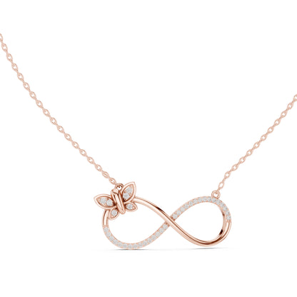 14K Yellow Gold Round Lab-Grown Diamond Pendant for Women | Party Wear | Pure Carat