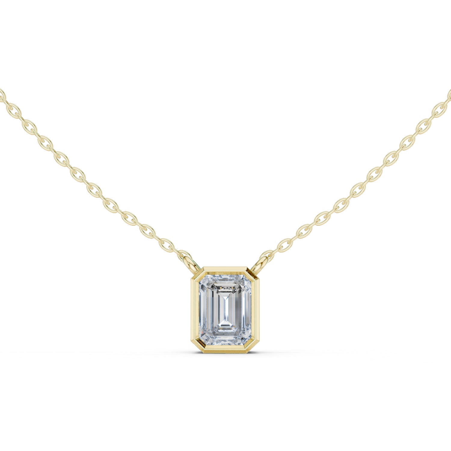 Yellow Diamond Pendant