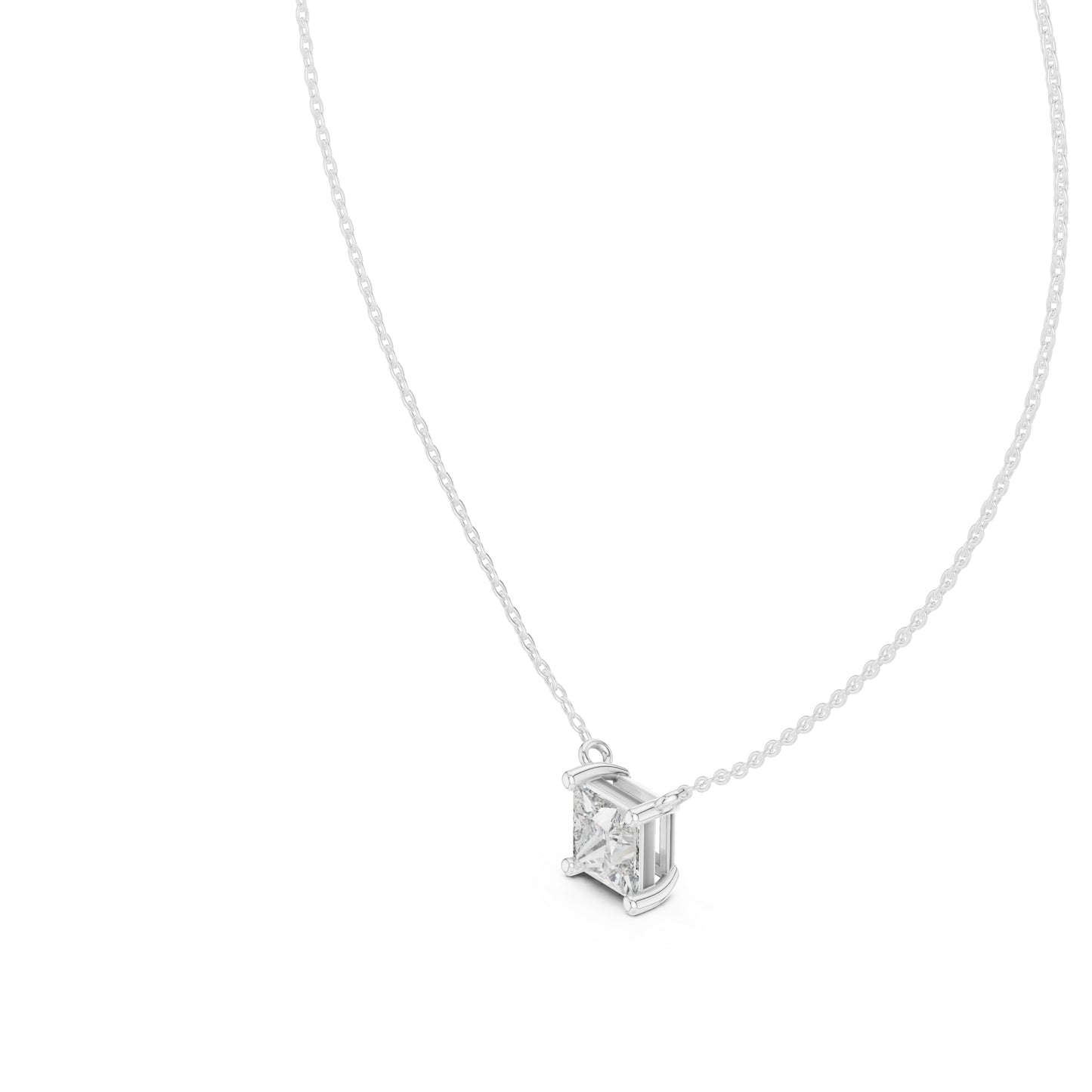 14K Yellow Gold Emerald Lab-Grown Diamond Pendant for Women | Party Wear | Pure Carat