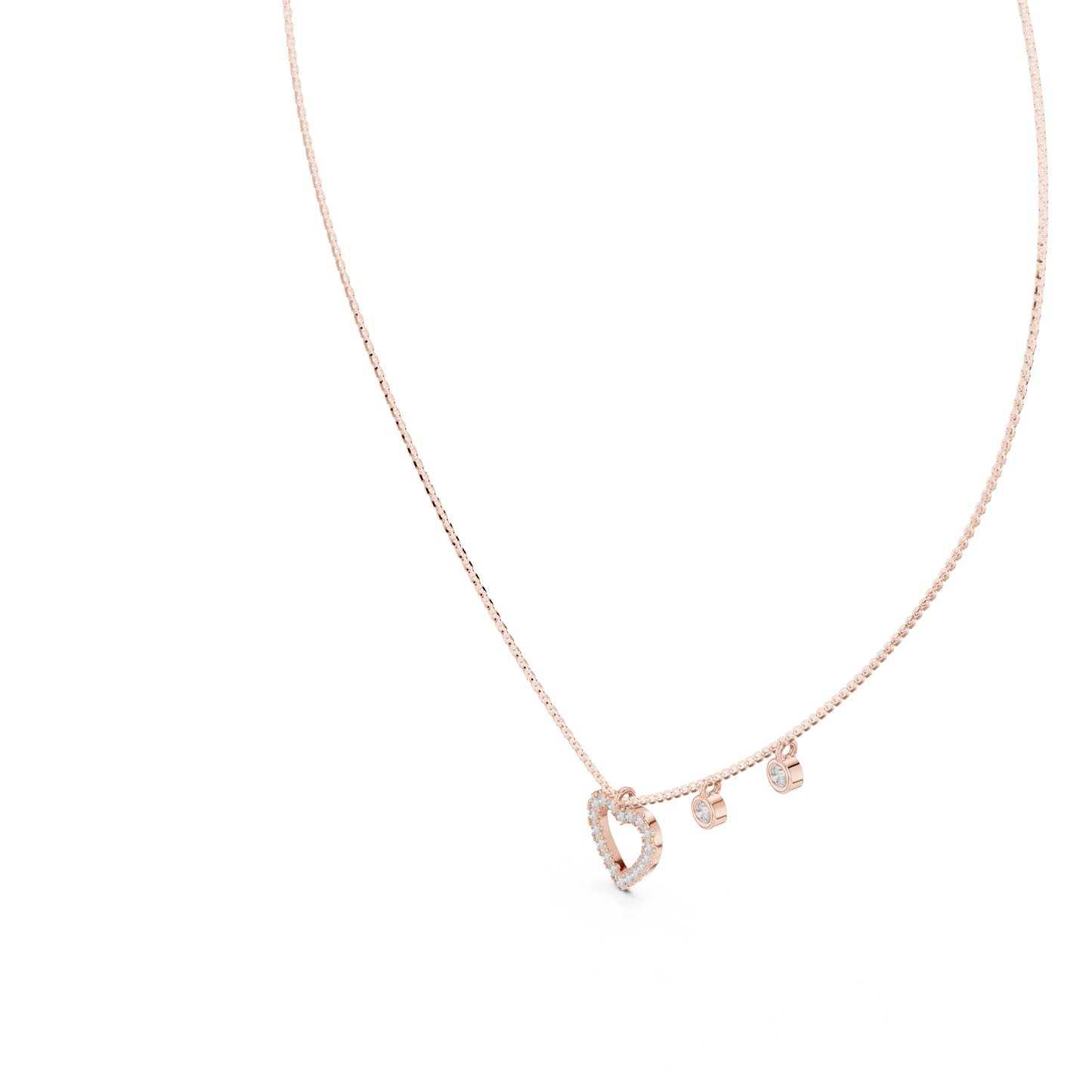 14k Yellow Gold Round Lab-Grown Diamond Anniversary Gift Pendant for Women | Pure Carat