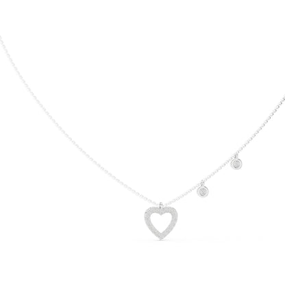 14k Yellow Gold Round Lab-Grown Diamond Anniversary Gift Pendant for Women | Pure Carat