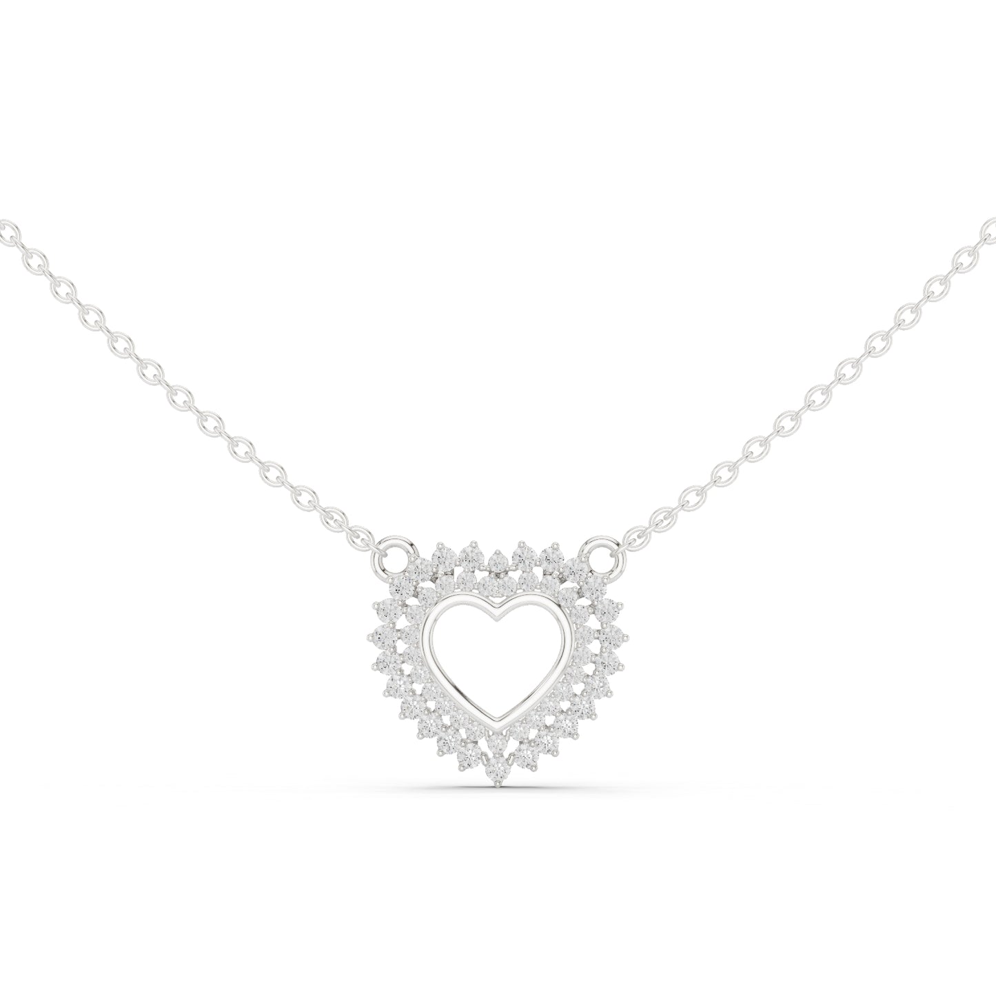 18k Yellow Gold Round Lab-Grown Diamond Wedding Pendant for Women | Pure Carat