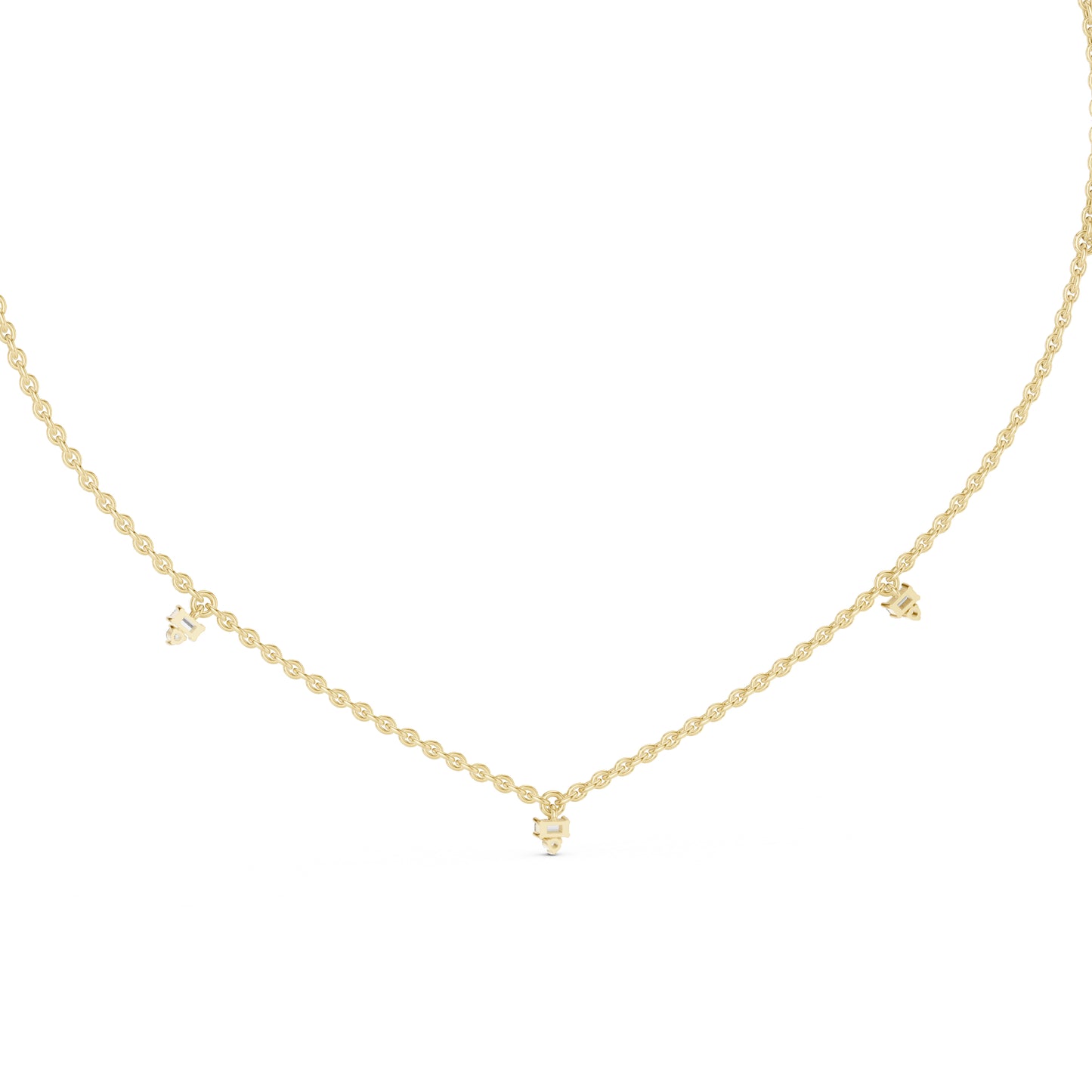 14k Yellow Gold Round/Bug Lab-Grown Diamond Office Wear Pendant for Women | Pure Carat