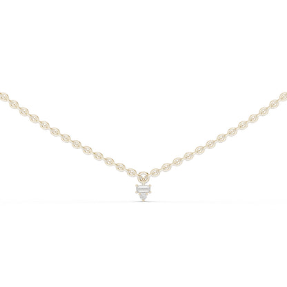 14k Yellow Gold Round/Bug Lab-Grown Diamond Office Wear Pendant for Women | Pure Carat