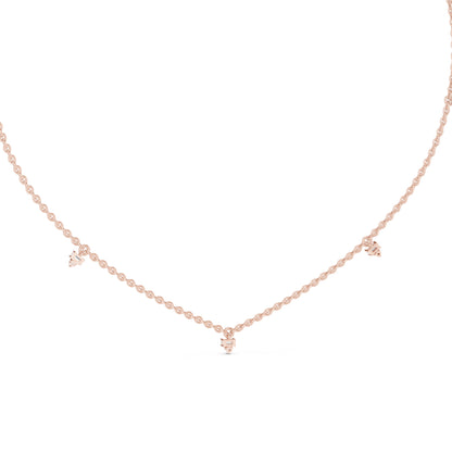 14k Yellow Gold Round/Bug Lab-Grown Diamond Office Wear Pendant for Women | Pure Carat