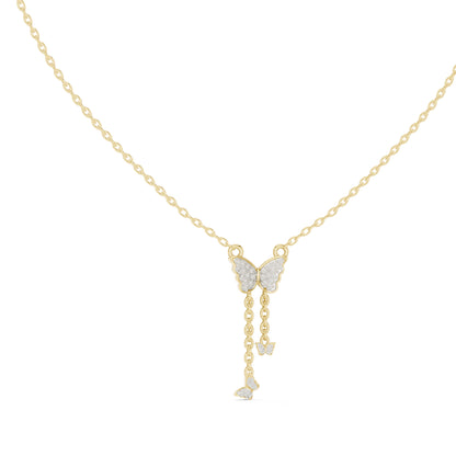14K Yellow Gold Round Lab-Grown Diamond Pendant for Women | Engagement | Pure Carat
