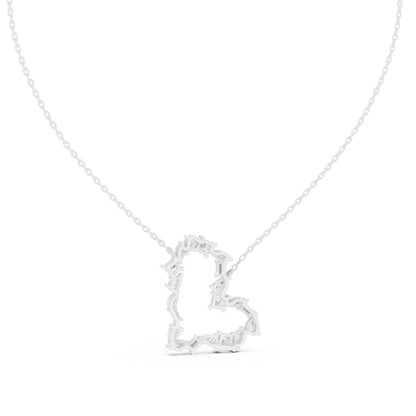 14K Yellow Gold Pear Bug Marquise Princess Lab-Grown Diamond Pendant for Women | Engagement | Pure Carat