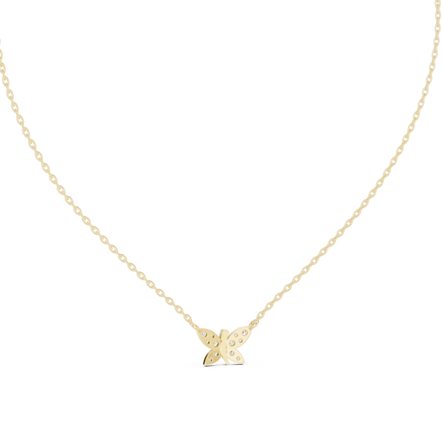 14K Rose Gold Round Lab-Grown Diamond Pendant for Women | Party Wear | Pure Carat
