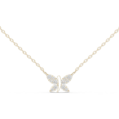 14K Rose Gold Round Lab-Grown Diamond Pendant for Women | Party Wear | Pure Carat