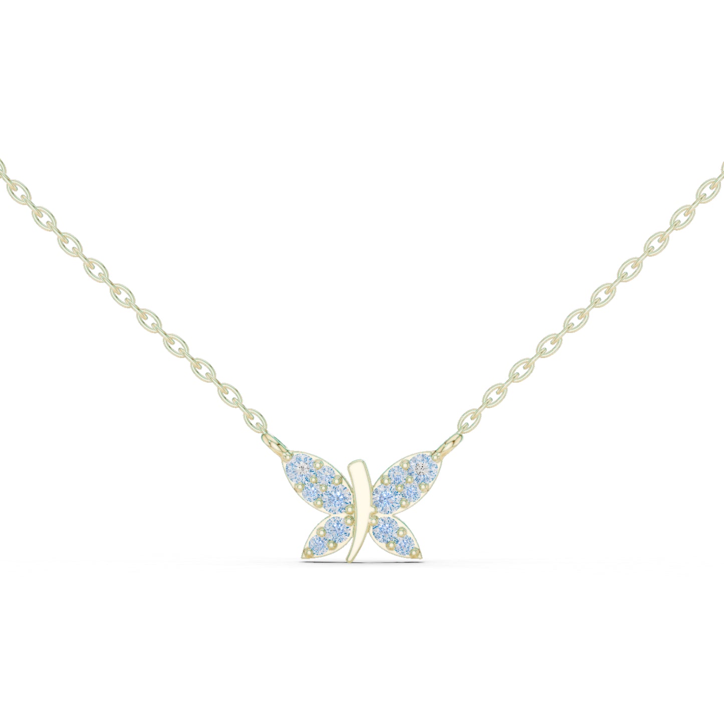 14K Rose Gold Round Lab-Grown Diamond Pendant for Women | Party Wear | Pure Carat