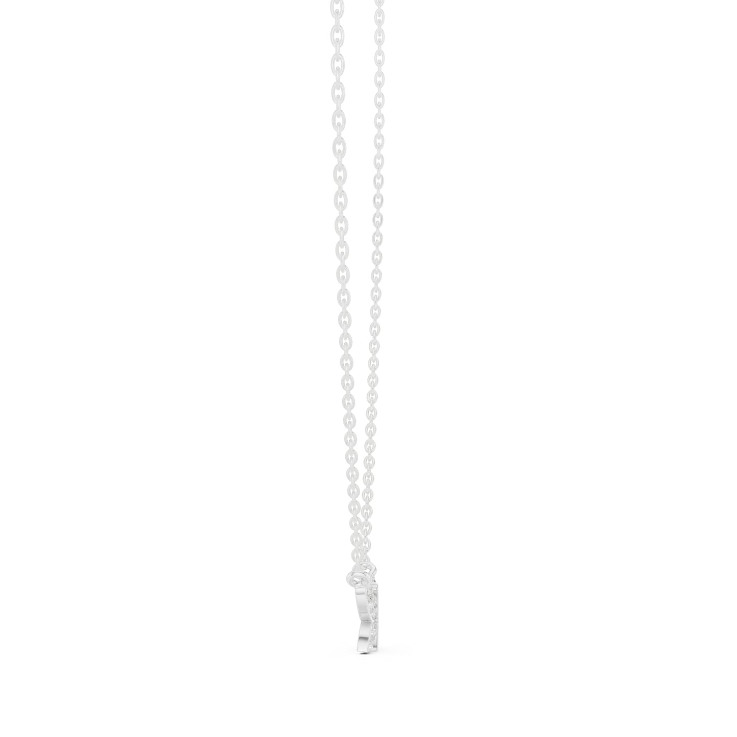 14K Rose Gold Round Lab-Grown Diamond Pendant for Women | Party Wear | Pure Carat