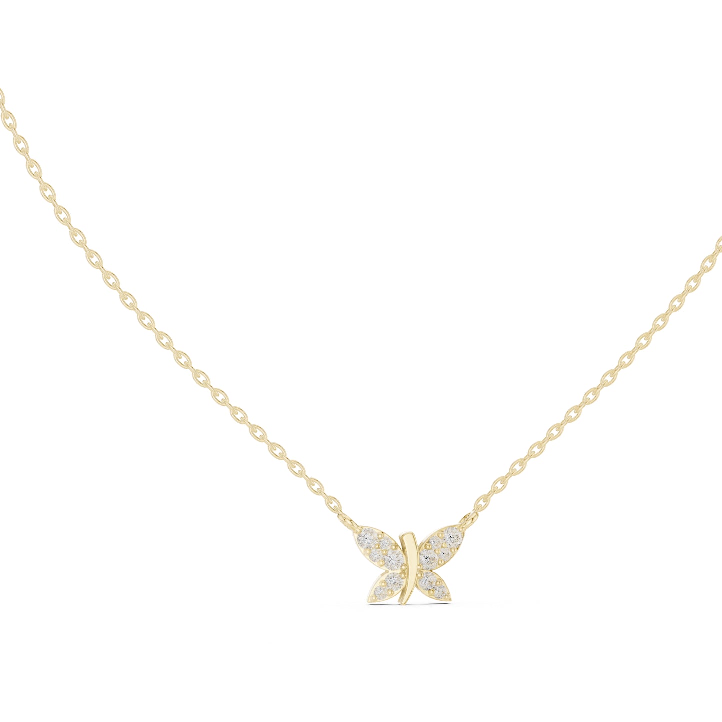 14K Rose Gold Round Lab-Grown Diamond Pendant for Women | Party Wear | Pure Carat