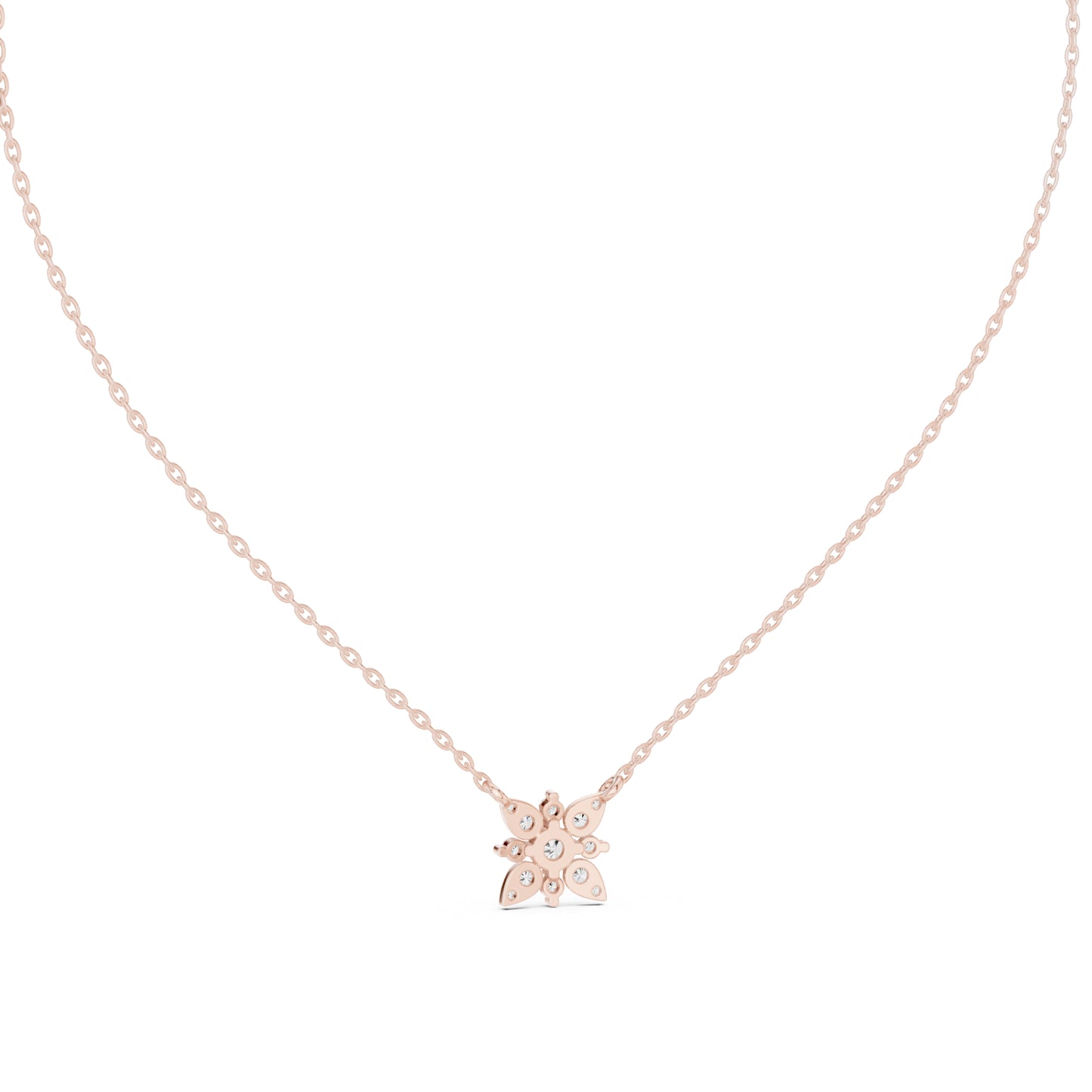 18K Yellow Gold Round Lab-Grown Diamond Pendant for Women | Anniversary Gift | Pure Carat