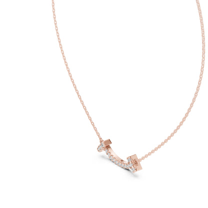 14K Yellow Gold Round Lab-Grown Diamond Pendant for Women | Everyday Wear | Pure Carat