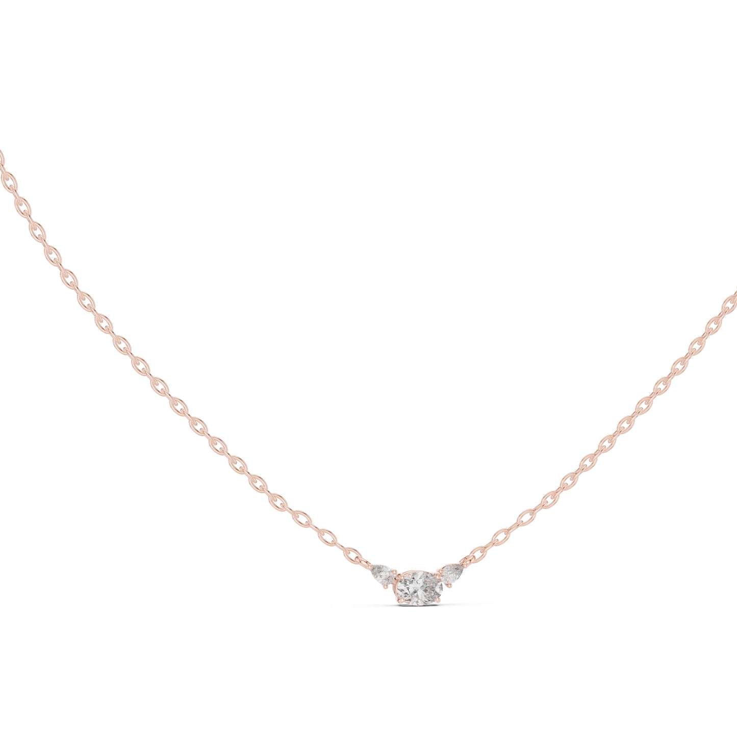 18K Yellow Gold Round Lab-Grown Diamond Pendant for Women | Party Wear | Pure Carat