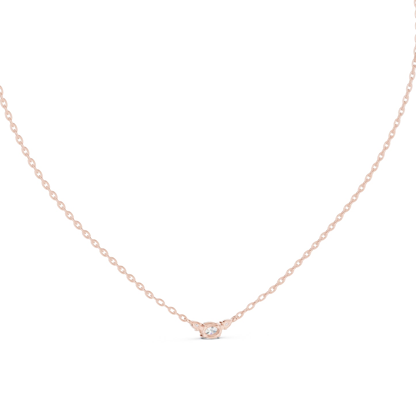 18K Yellow Gold Round Lab-Grown Diamond Pendant for Women | Party Wear | Pure Carat