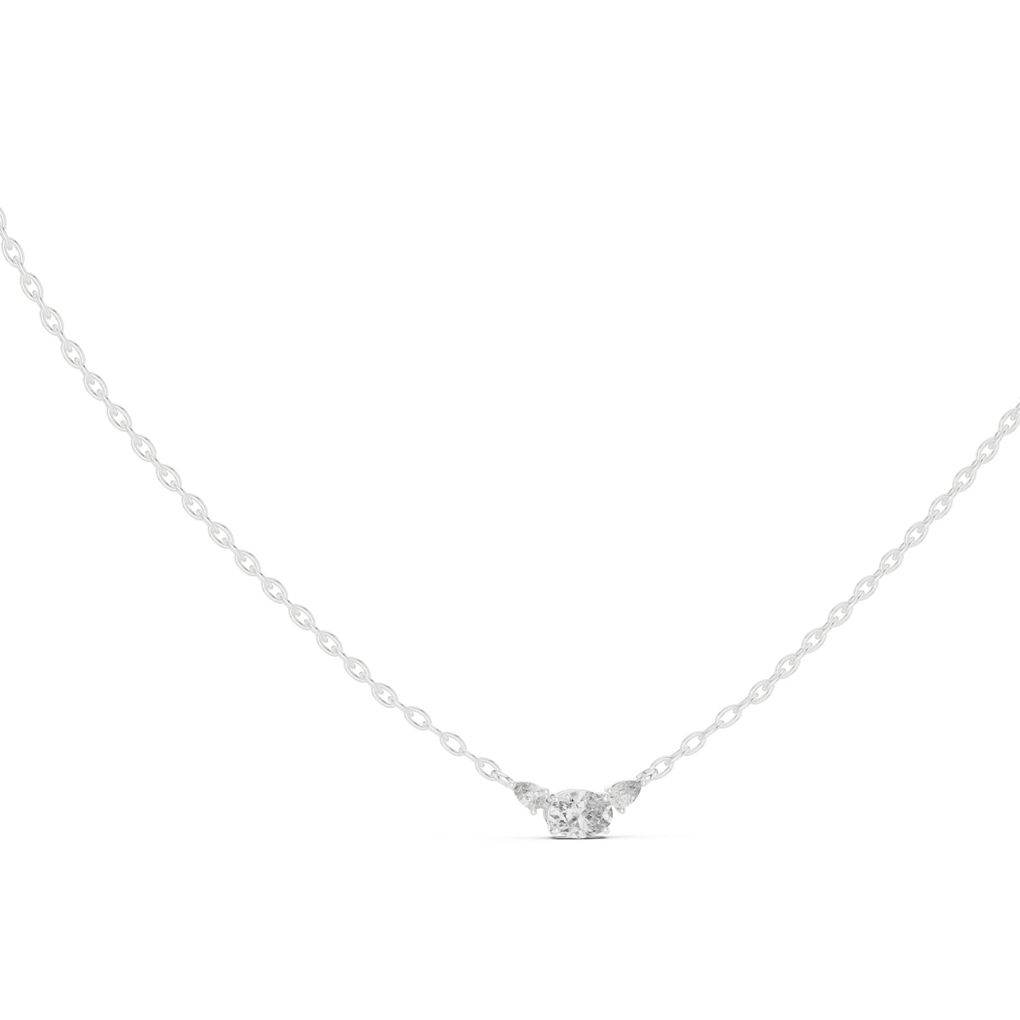 18K Yellow Gold Round Lab-Grown Diamond Pendant for Women | Party Wear | Pure Carat