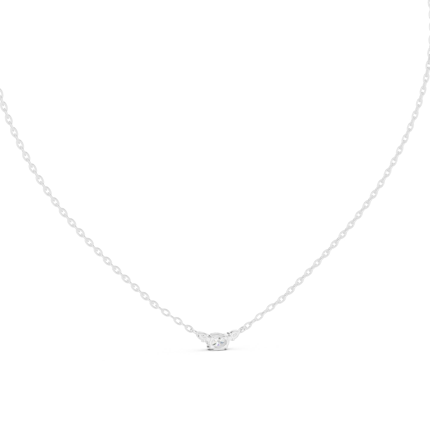 18K Yellow Gold Round Lab-Grown Diamond Pendant for Women | Party Wear | Pure Carat