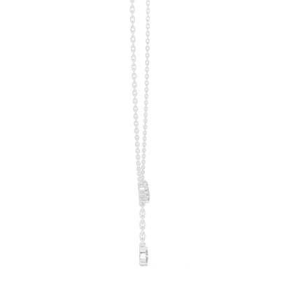 14K Rose Gold Marquise & Round Lab-Grown Diamond Pendant for Women | Wedding Wear | Pure Carat