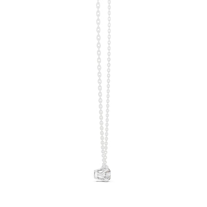 14K Yellow Gold Round Lab-Grown Diamond Pendant for Women | Everyday Wear | Pure Carat