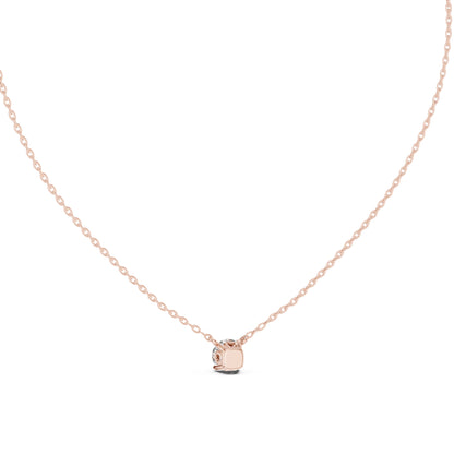 14K White Gold Round Lab-Grown Diamond Pendant for Women | Wedding Wear | Pure Carat