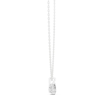 18K White Gold Pear Lab-Grown Diamond Pendant for Women | Anniversary Gift | Pure Carat