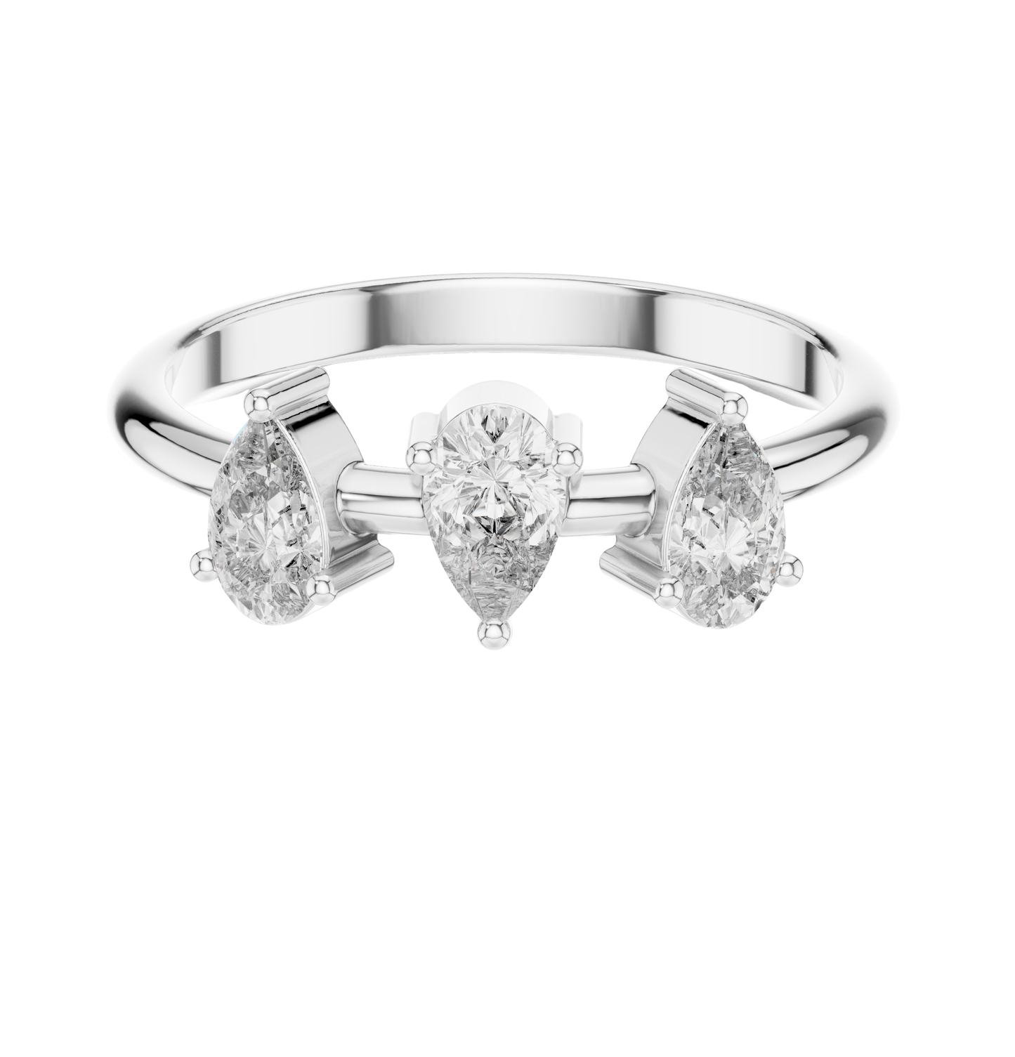 PRS Cut Diamond Ring 14 K Yellow Gold Ring For Wommen |pure carat