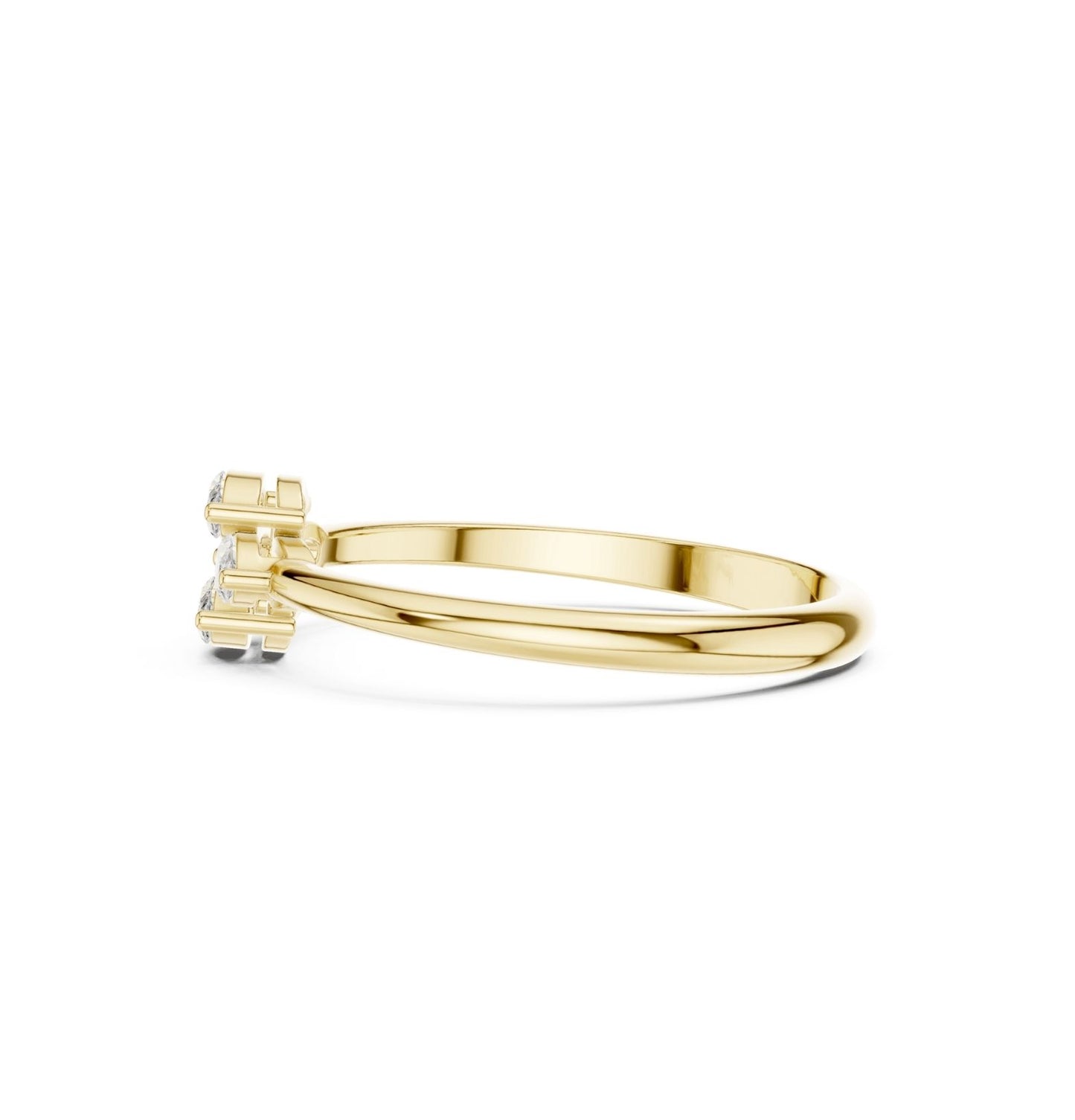 MRQ Cut Diamond Pink 14 K Pink Gold Ring For Wommen |pure carat