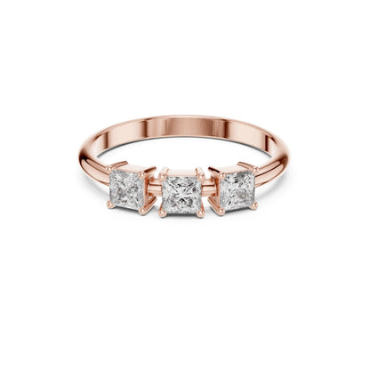 PRI  Cut Diamond Yellow Gold 14 K White Ring For Wommen |pure carat