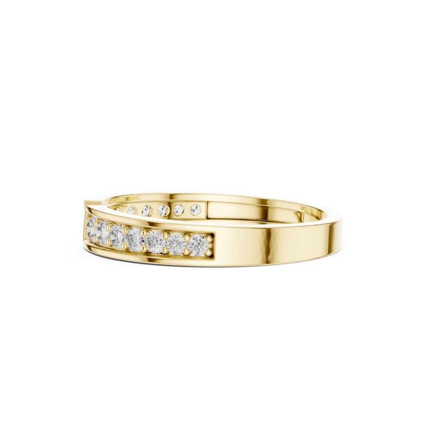 Round Cut Diamond Pink 14 K Pink Gold Ring For Wommen |pure carat