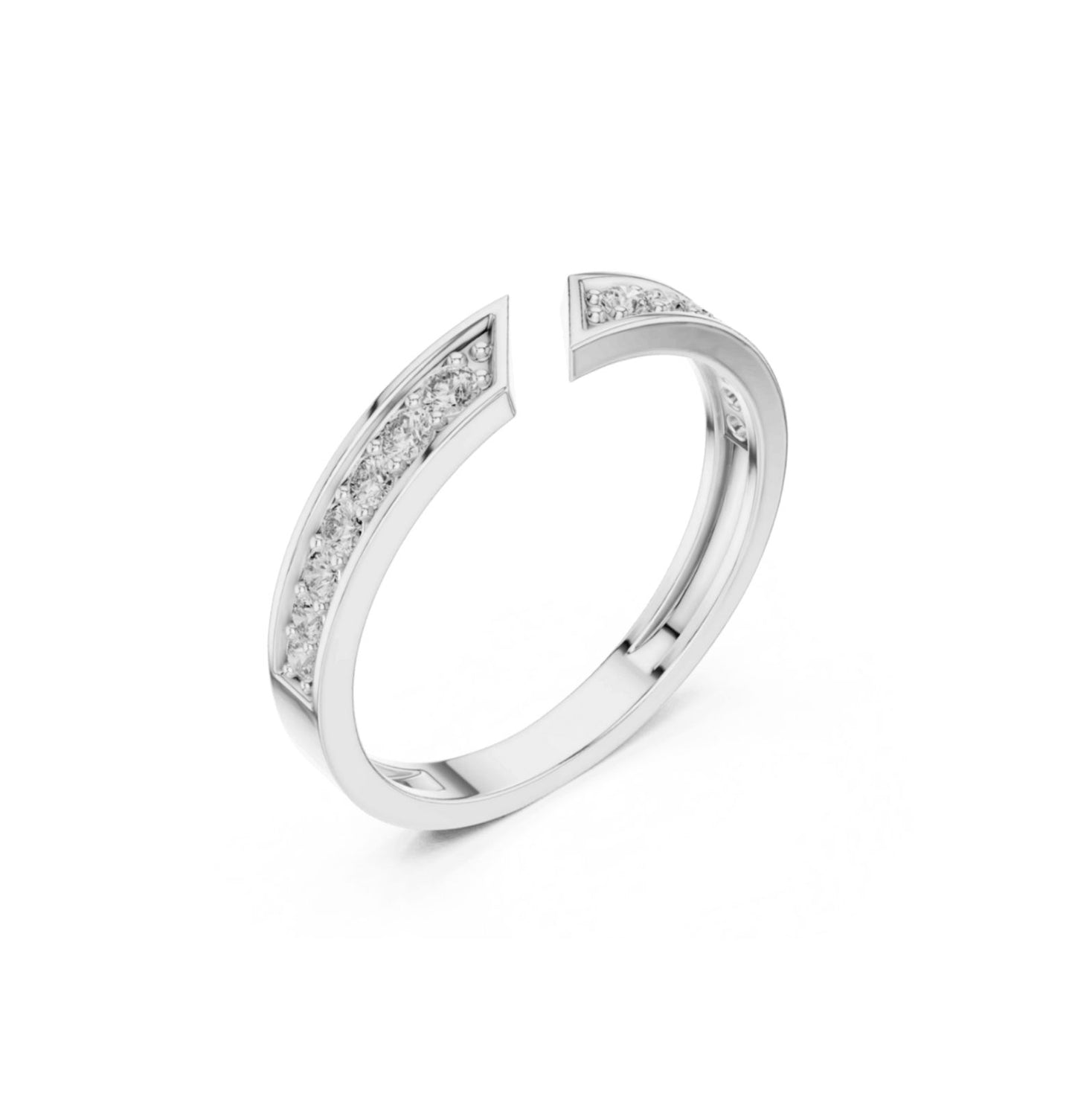 Round Cut Diamond Pink 14 K Pink Gold Ring For Wommen |pure carat