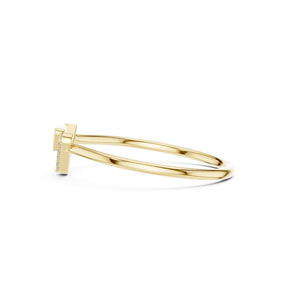 Round Cut Diamond Yellow Gold 14 K Ring For Wommen |pure carat