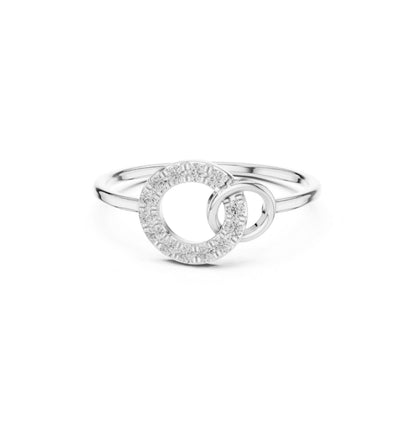 Round Cut Diamond Pink 14 K Pink Gold Ring For Wommen |pure carat